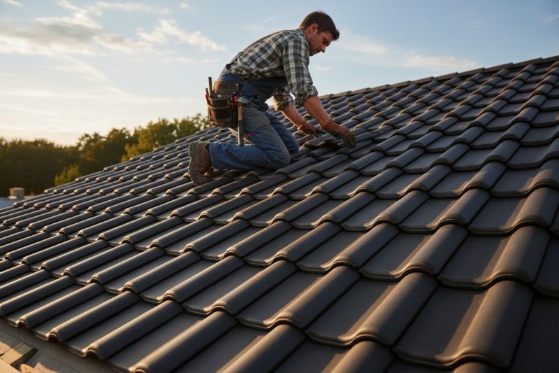 Clay Roof Installation